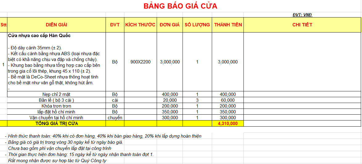 Diện thoại di động: Báo giá cửa Nhựa ABS Hàn Quốc Tháng 3/2023 Screenshot_1676424678