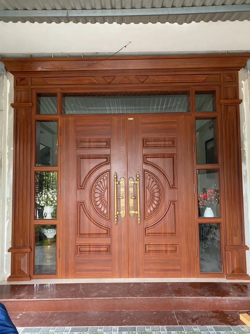 Báo giá cửa thép vân gỗ tại Bình Phước 